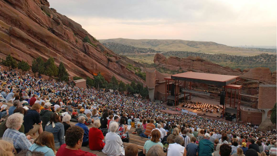 Photo: Colorado Symphony performs at Red Rocks