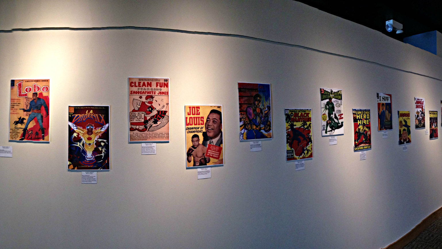 Photo: ‘Changing Image of Blacks in Comics’ Exhibit