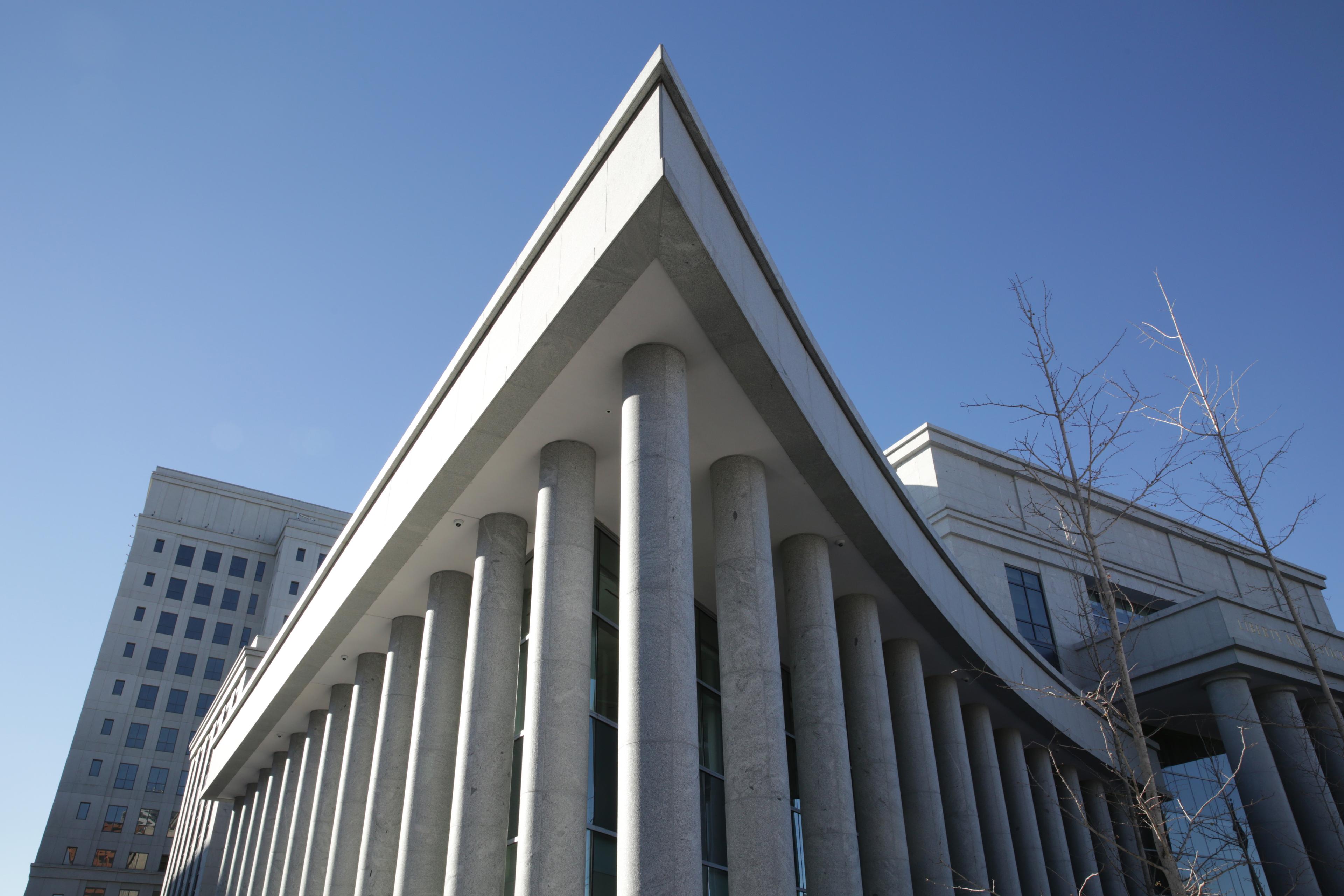 Photo: Colorado Supreme Court Exterior 2, Snow