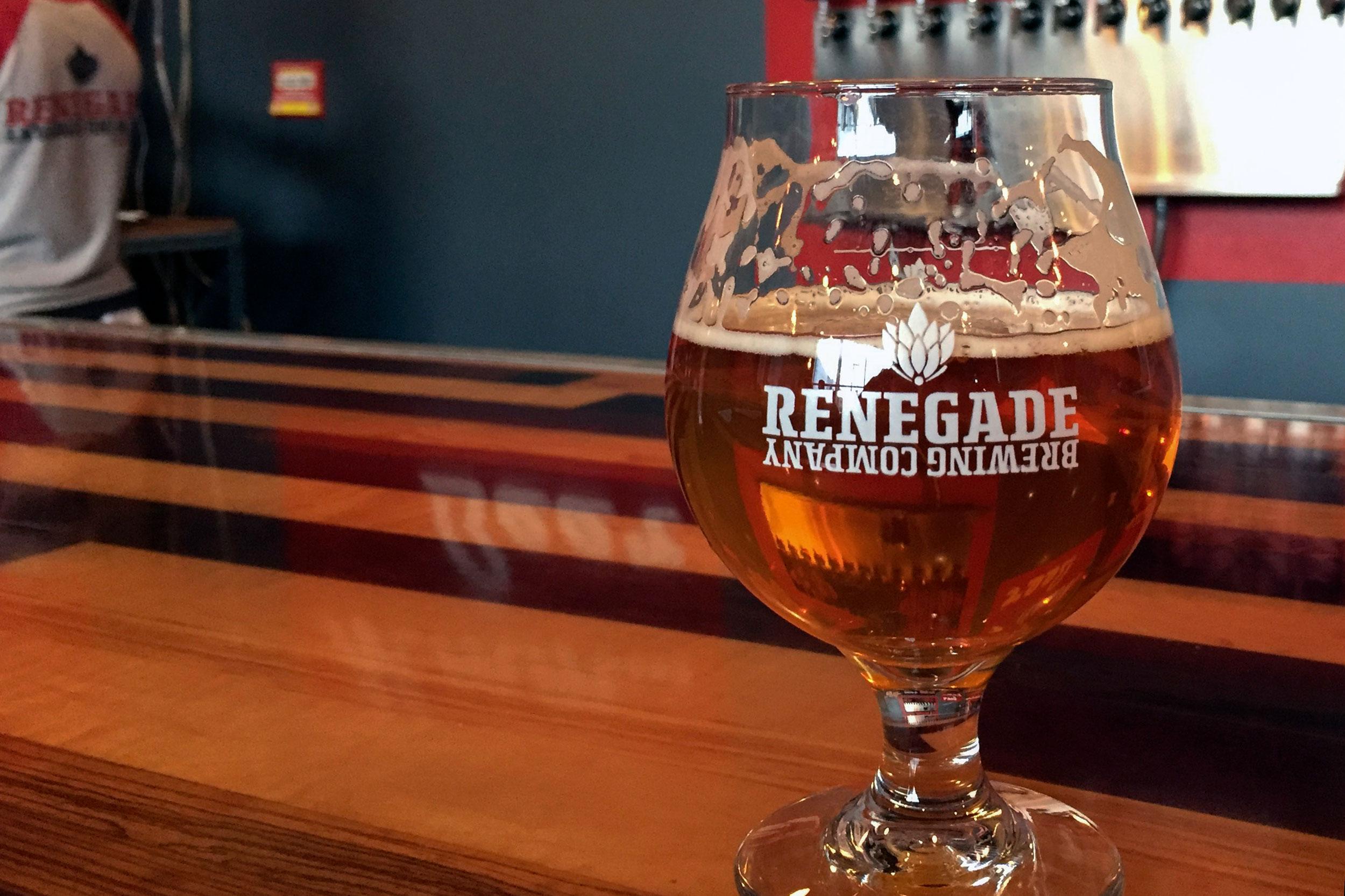 Photo: Renegade Brewing Company beer