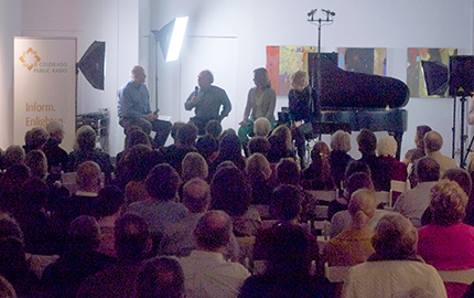 Photo: &#039;A Musician&#039;s Life&#039; panelists at CPR on Santa Fe