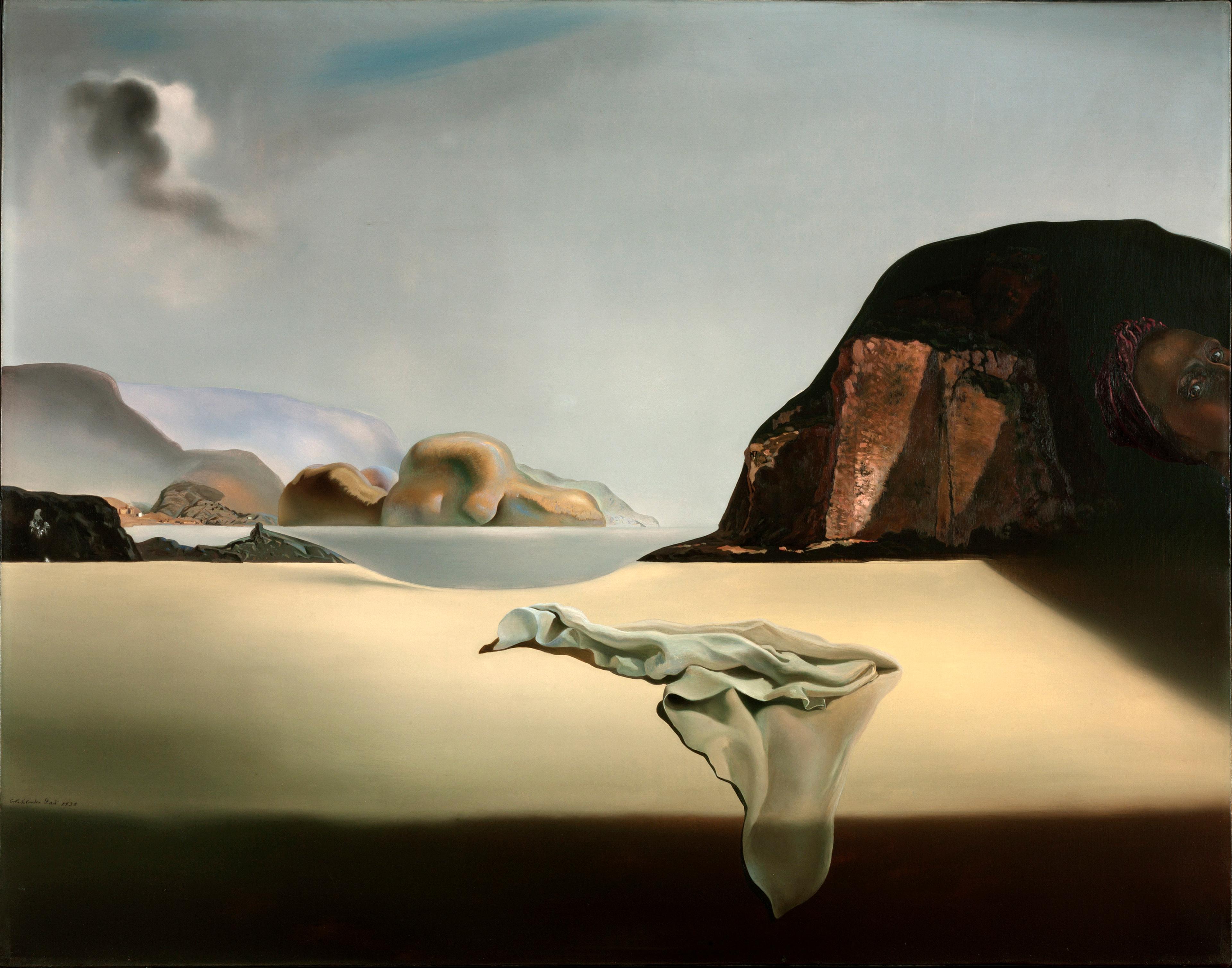 Photo: &#039;The Transparent Simulacrum of the Feigned Image&#039; by Salvador Dali