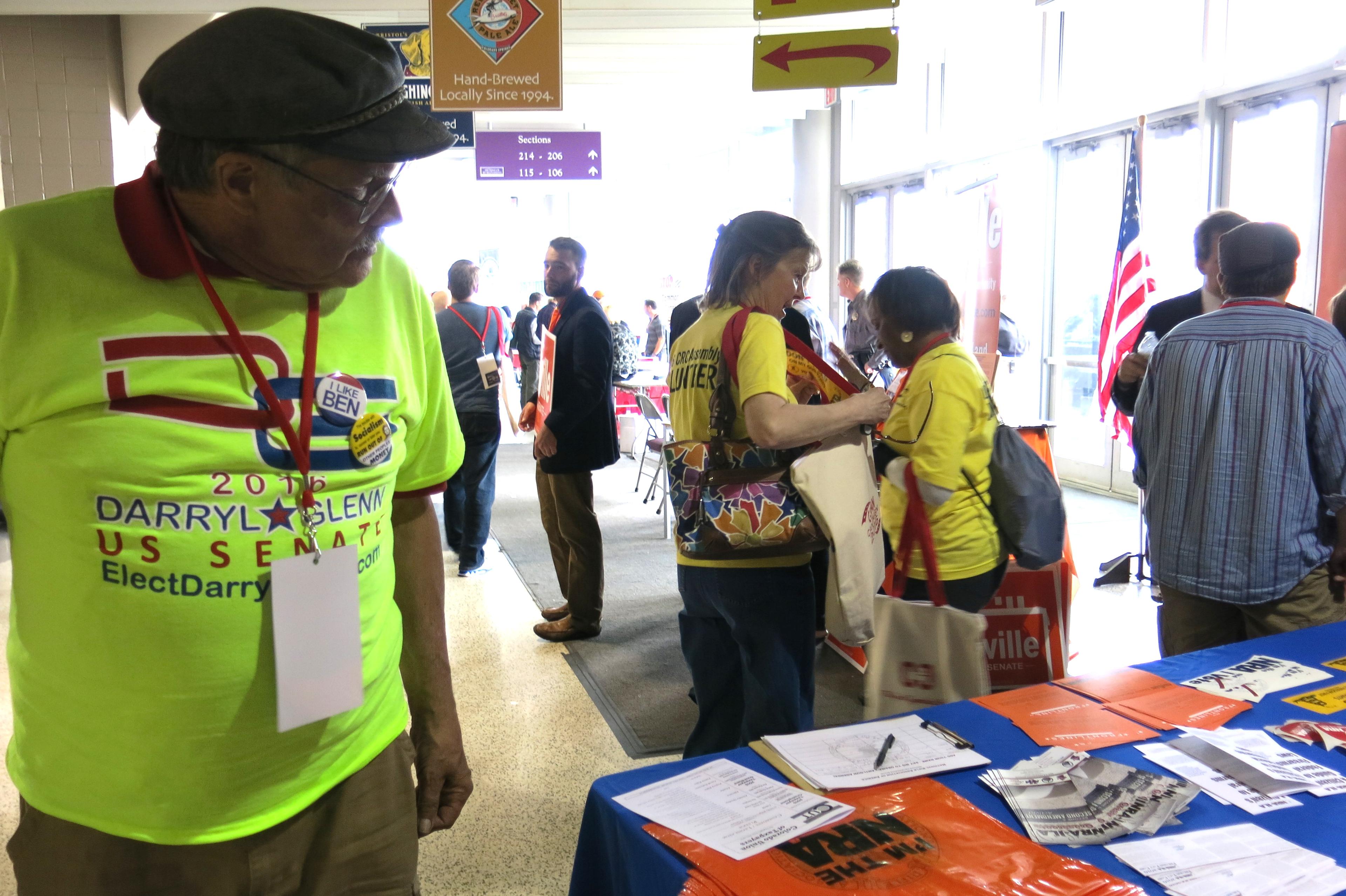 Photo: Darryl Glenn supporter, CO GOP convention