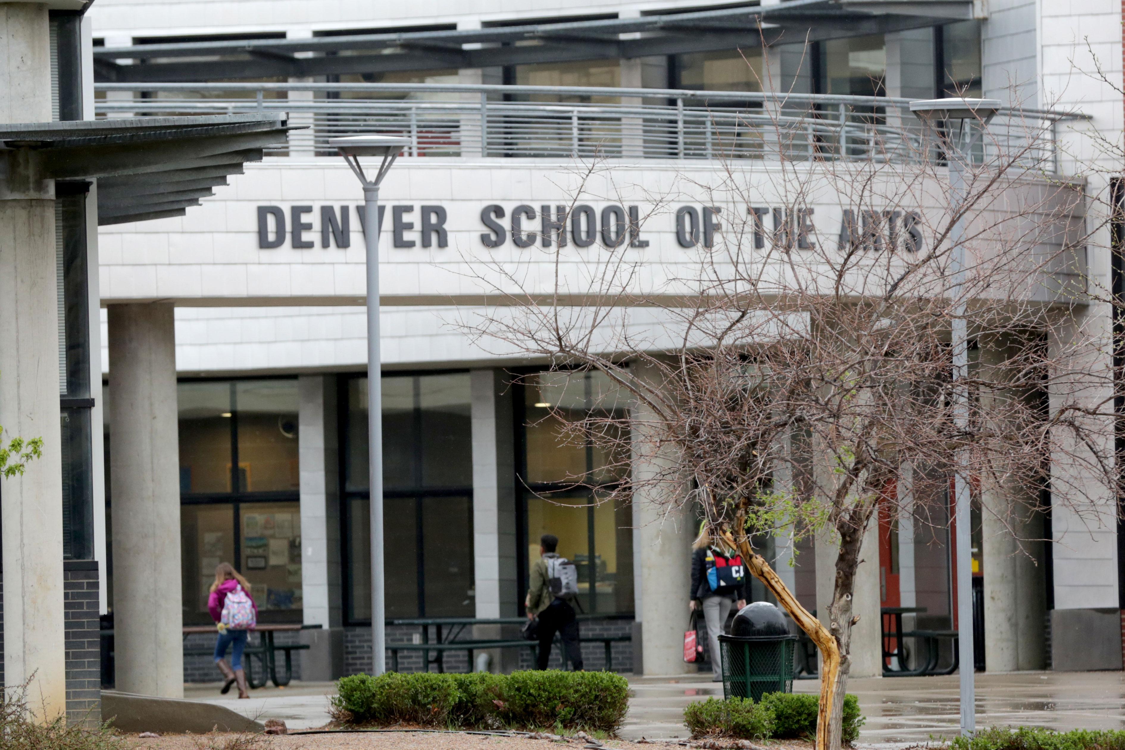 Photo: Denver School Of The Arts Front Door (HV)