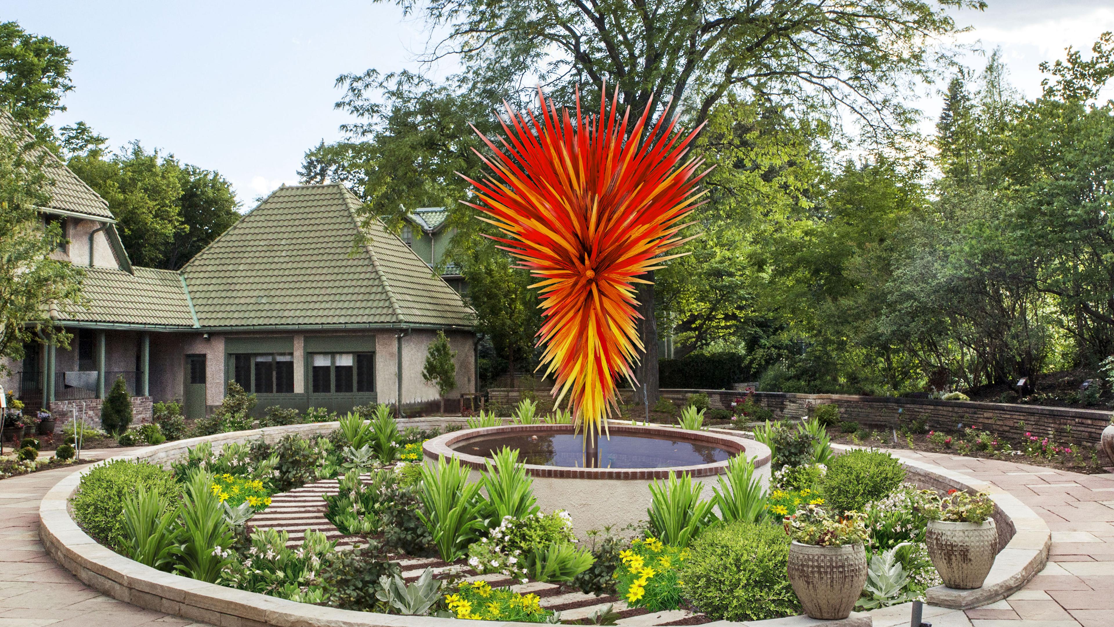 Photo: Chihuly &#039;Colorado&#039; for Botanic Gardens
