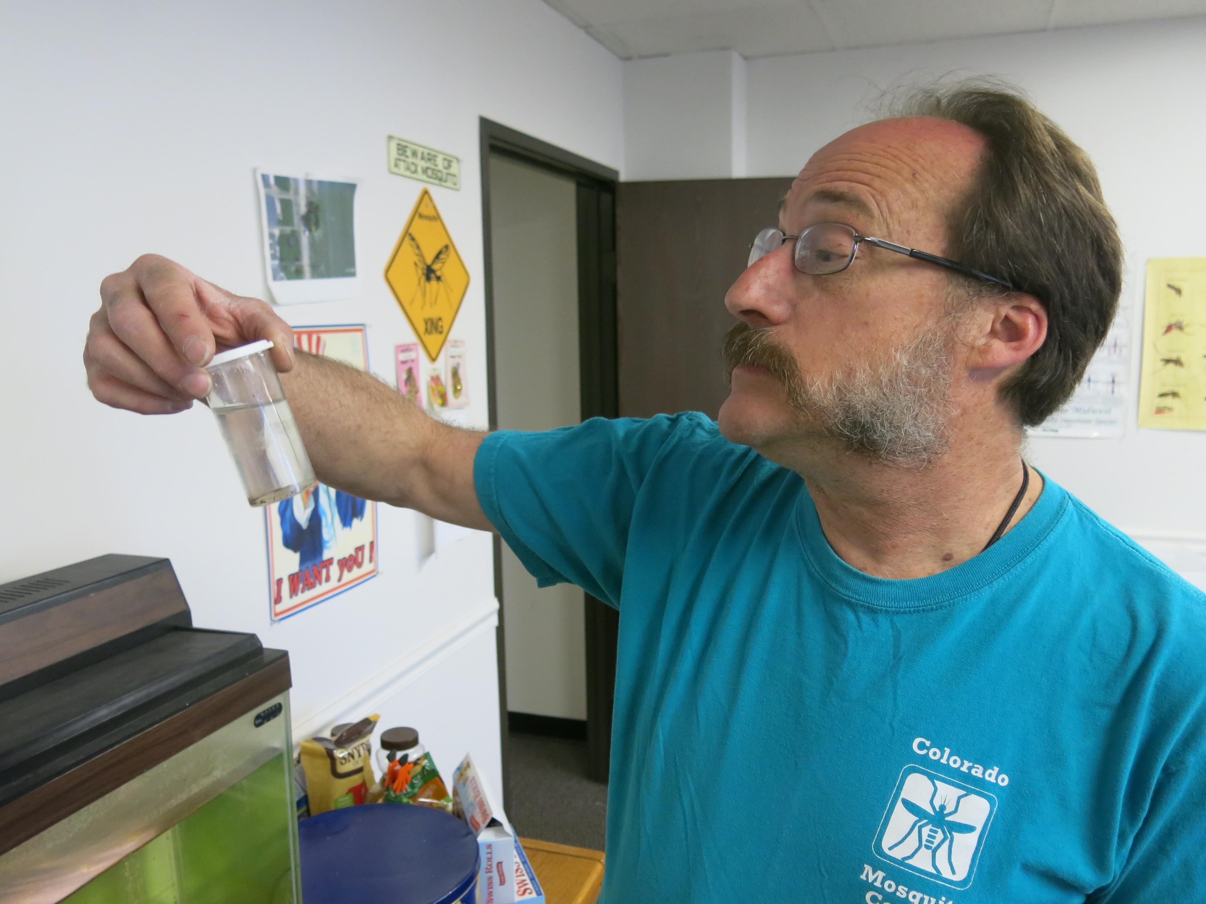 Doc Weissman, chief entomologist at Colorado Mosquito Control