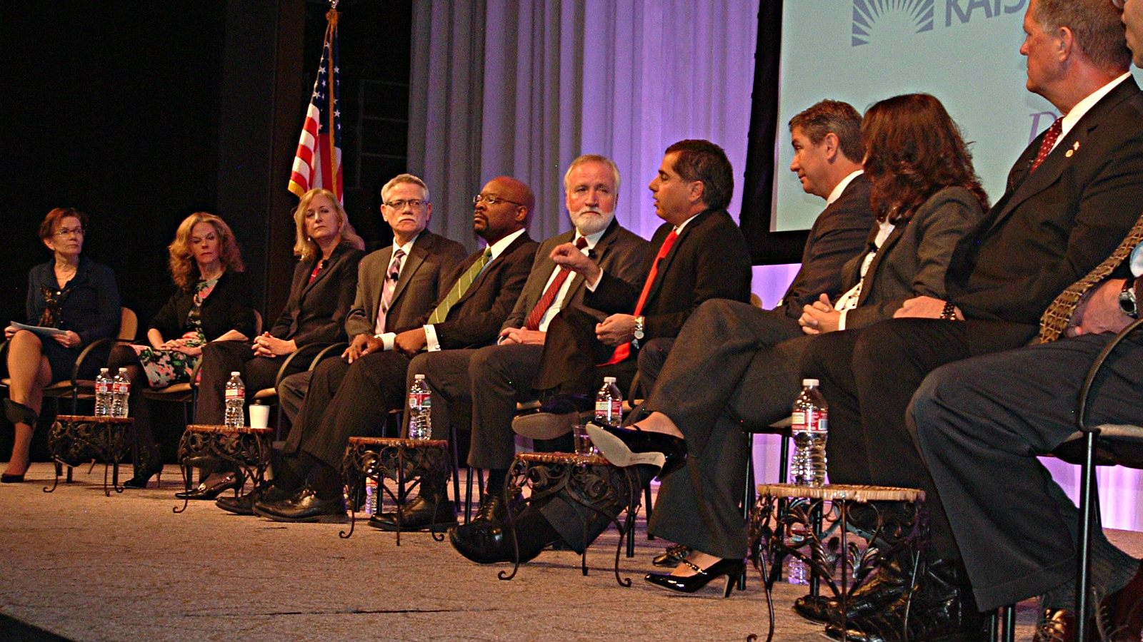 Photo: School superintendents at Business and Education Forum