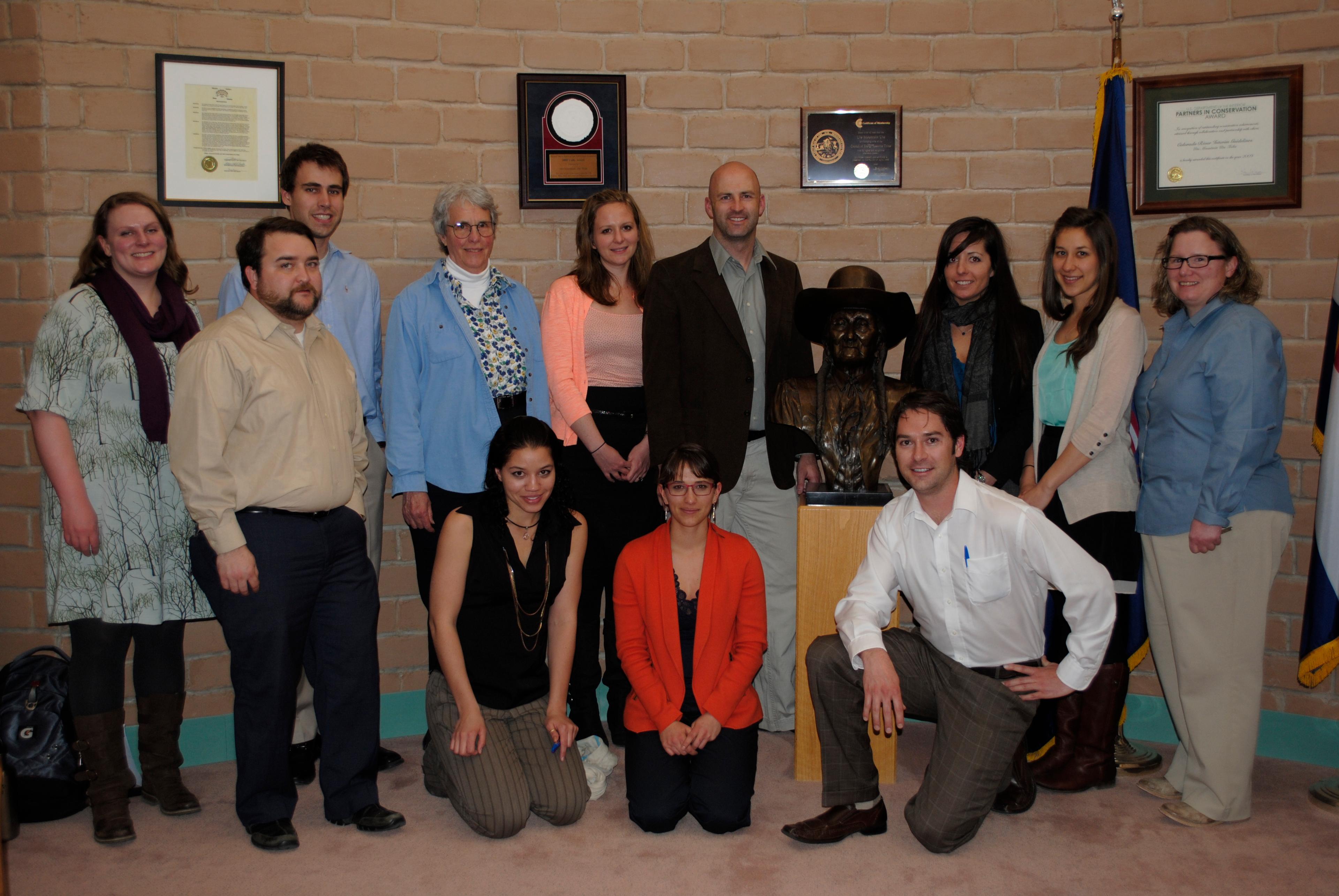 Photo: DU Tribal wills team