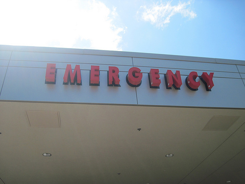 Photo: Emergency room stock image