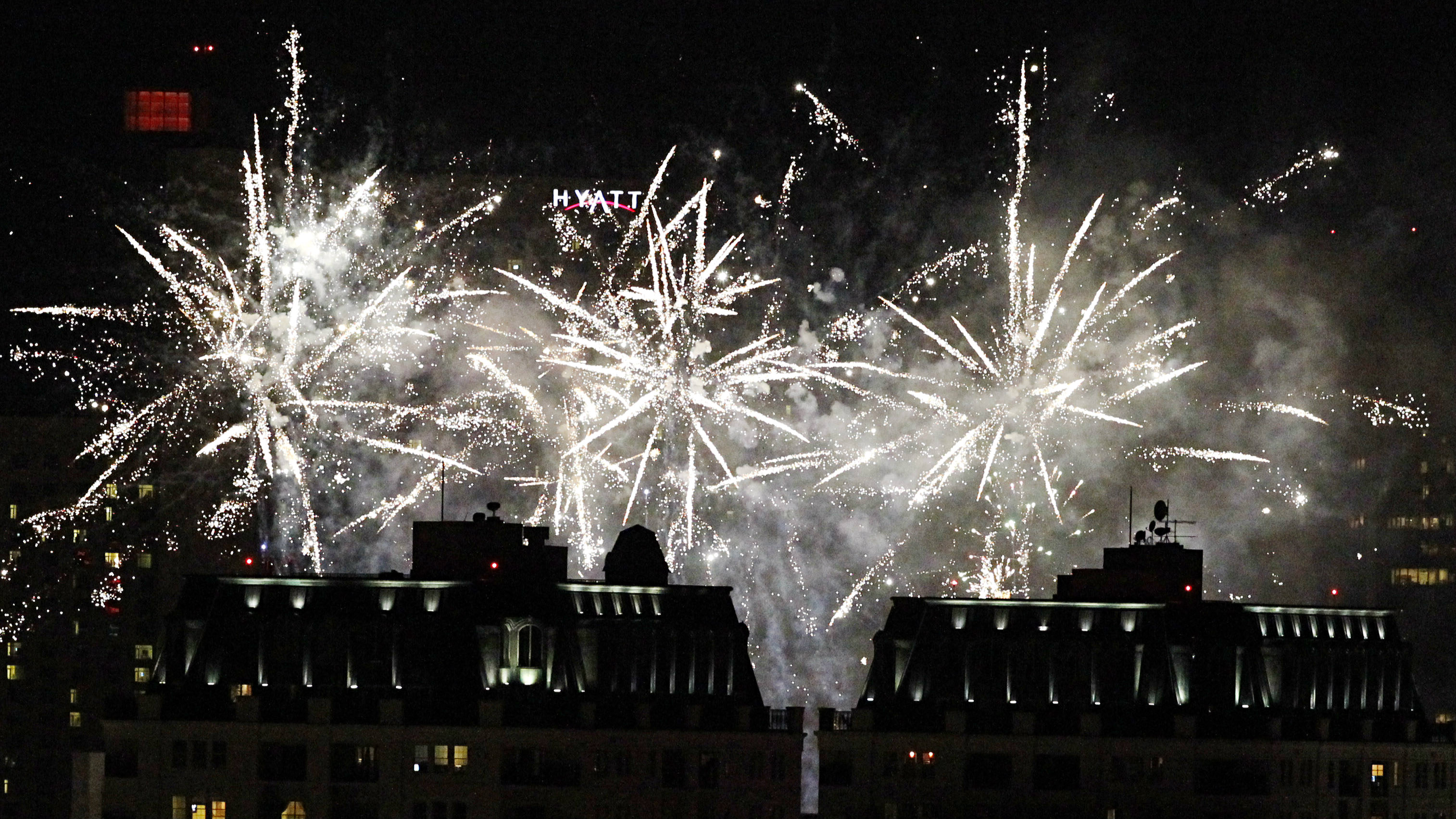 Photo: Fireworks in Denver (AP Photos)