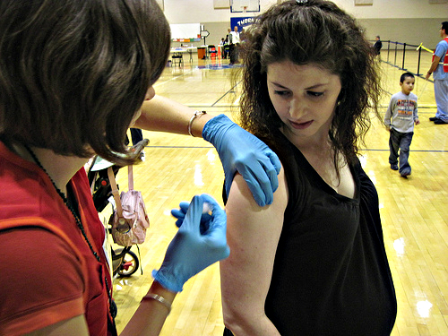 Photo: Flu shot