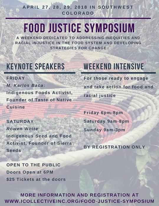 Photo: Food Justice Symposium Vert