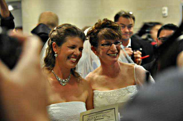 Photo: Colorado&#039;s first civil union