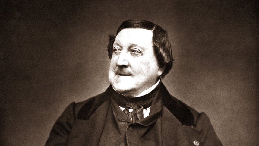 Gioacchino Rossini in 1865