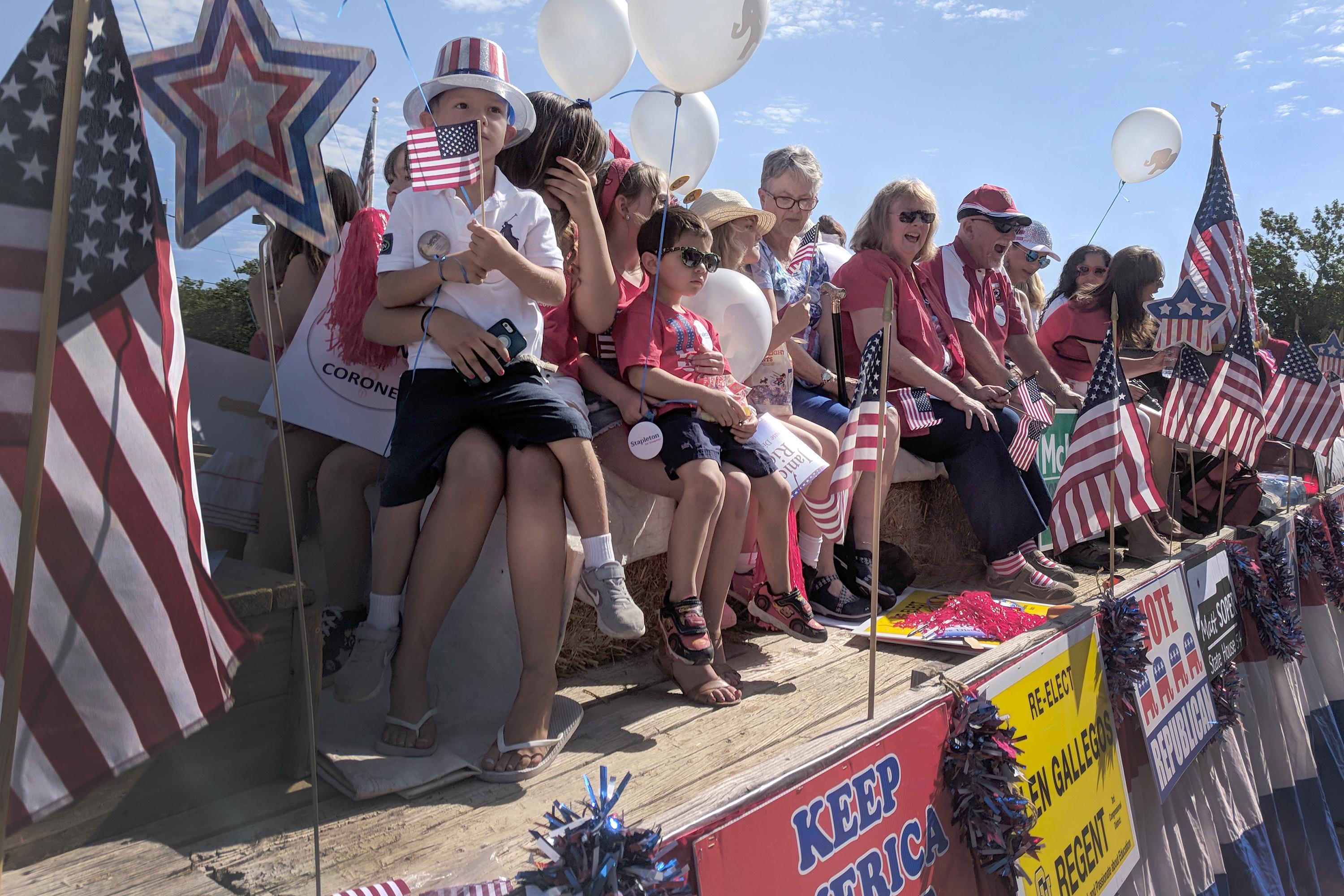 Photo: Mesa County Republicans And Immigration 2 | GOP Parade Float