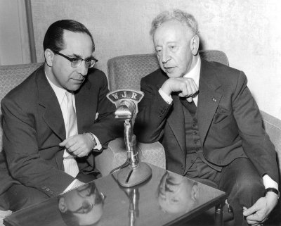 Karl Haas and Artur Rubenstein