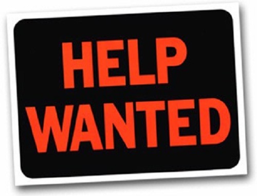 Photo: &#039;Help Wanted&#039; sign (stock image: unemployment, etc)