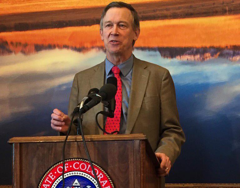 Photo: Colorado Gov. John Hickenlooper March 2016