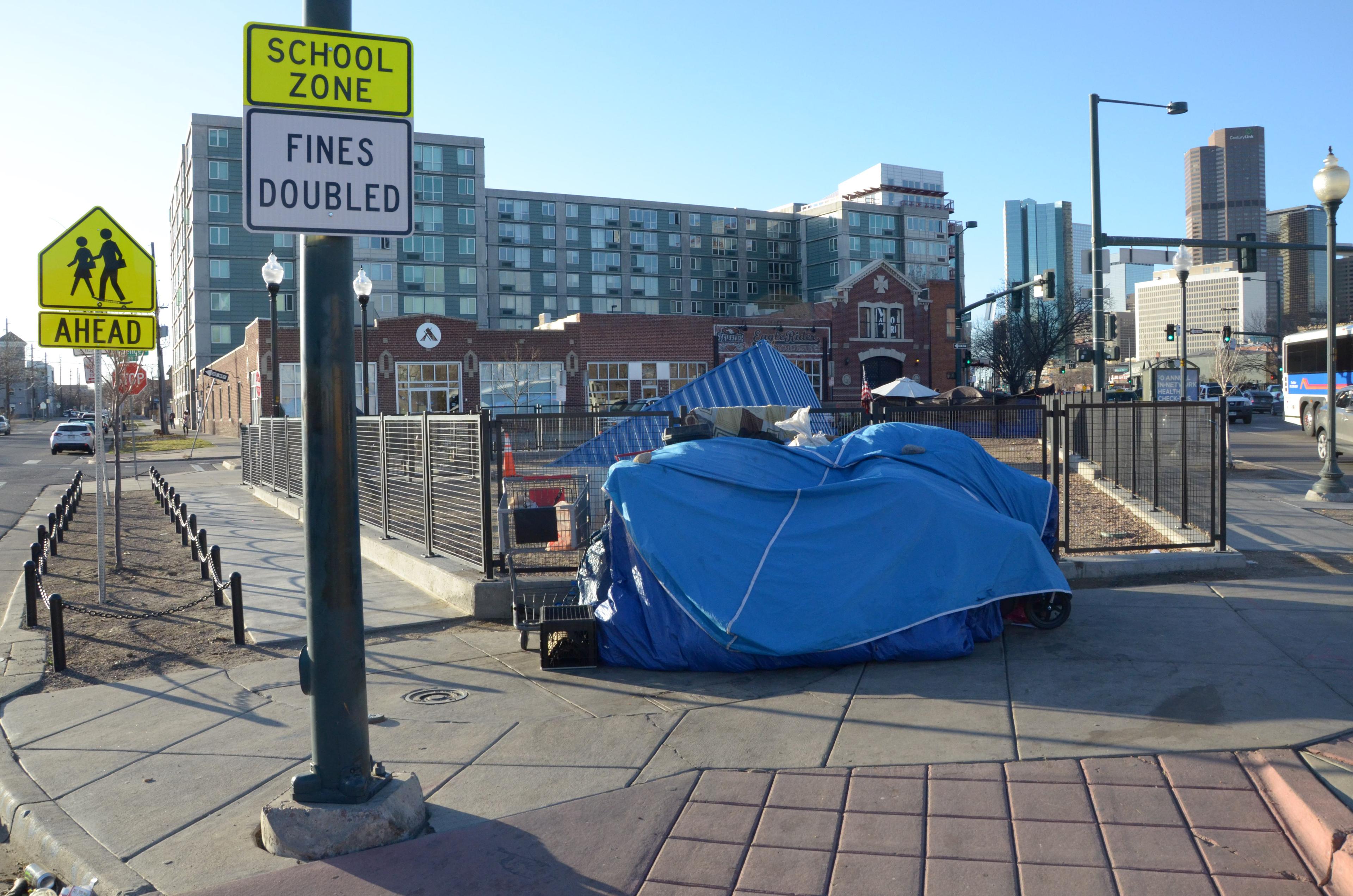 Photo: Denver Homeless | Rescue Mission Camp, March 2016 - NMinor