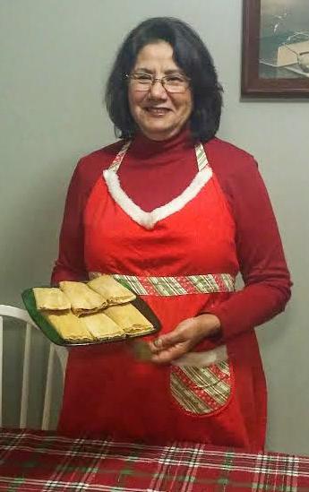 Photo: Ida Vela with her tamales