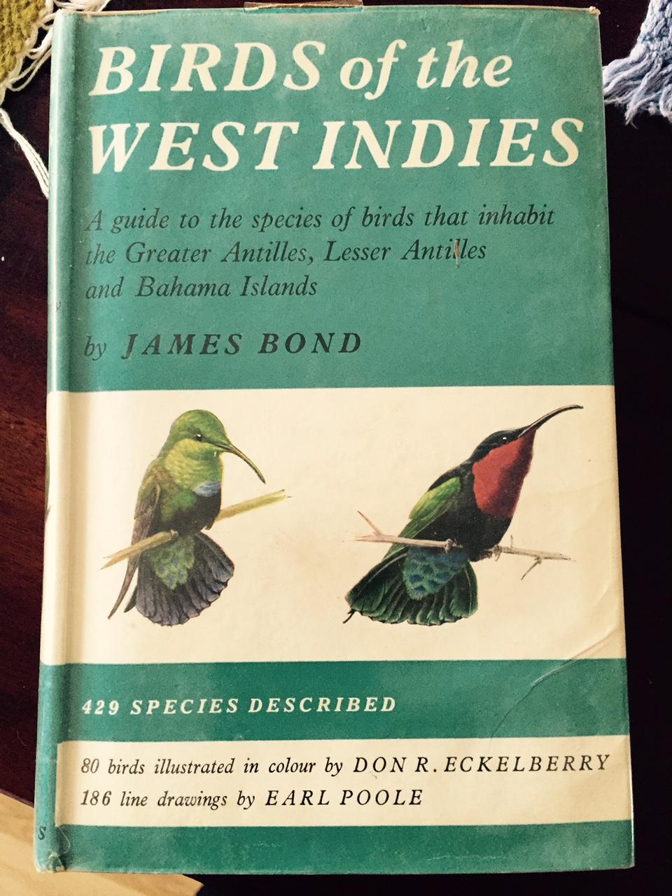 Photo: Birds of the West Indies James Bond Ian Fleming
