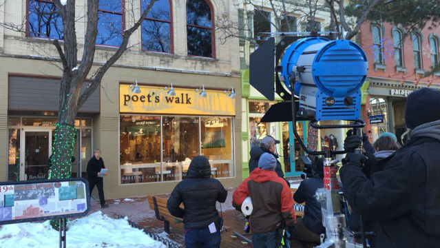 Photo: 'Christmastime' filming