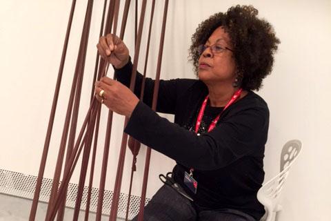 Photo: Sculptor Senga Nengudi