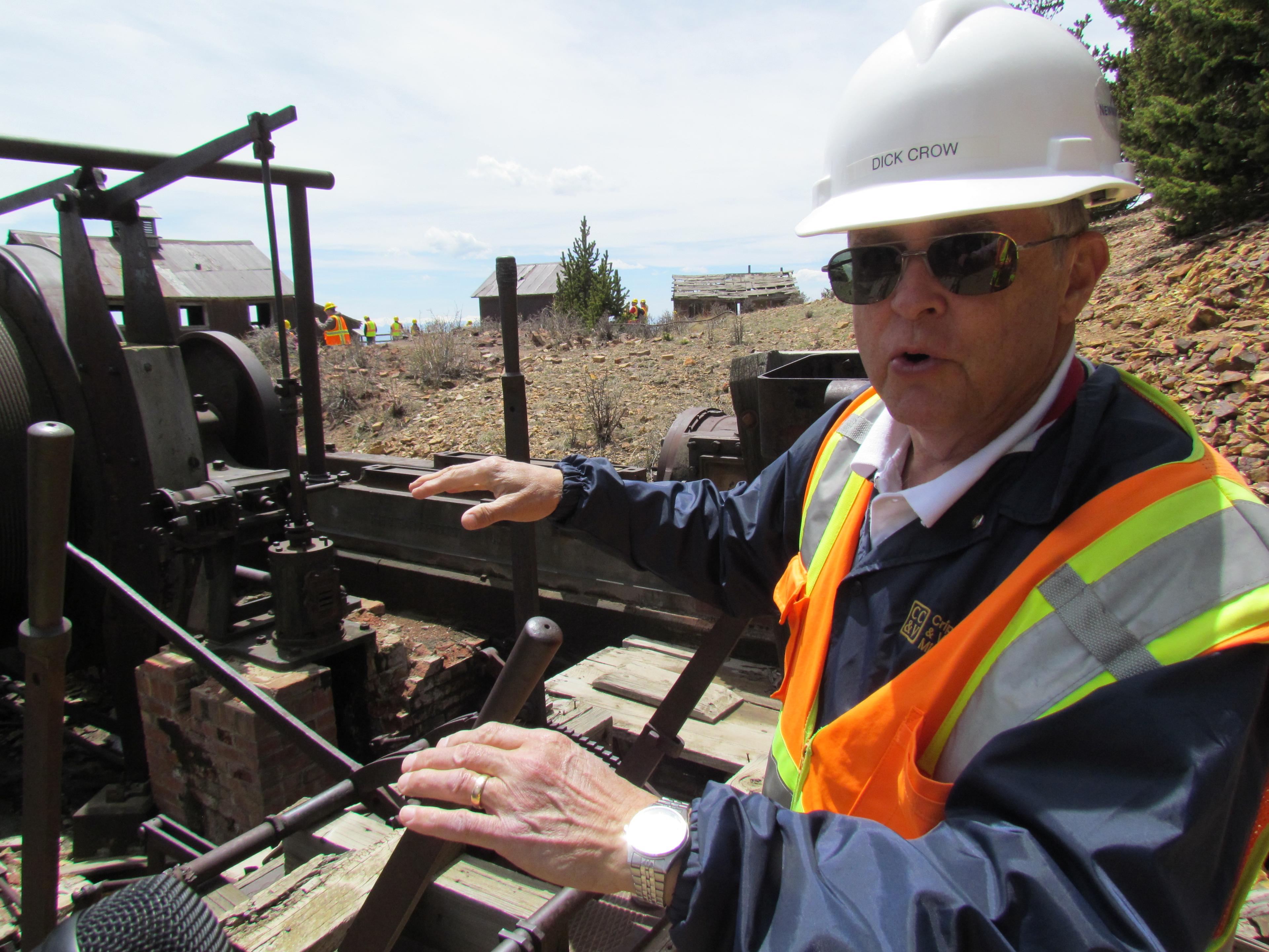 PHOTO: American Eagles Mine Dick Crow