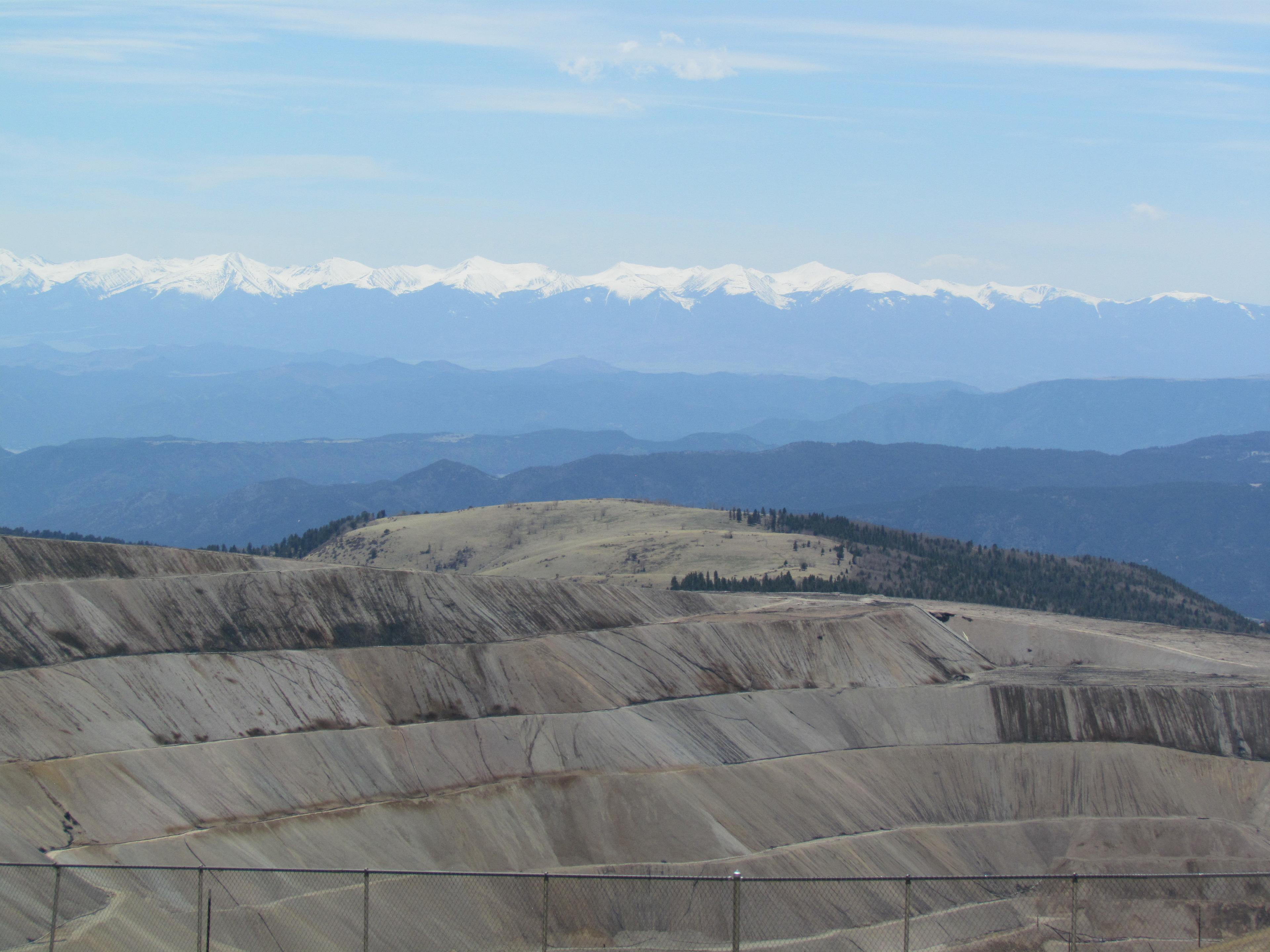 PHOTO: American Eagles Mine scenic overlook