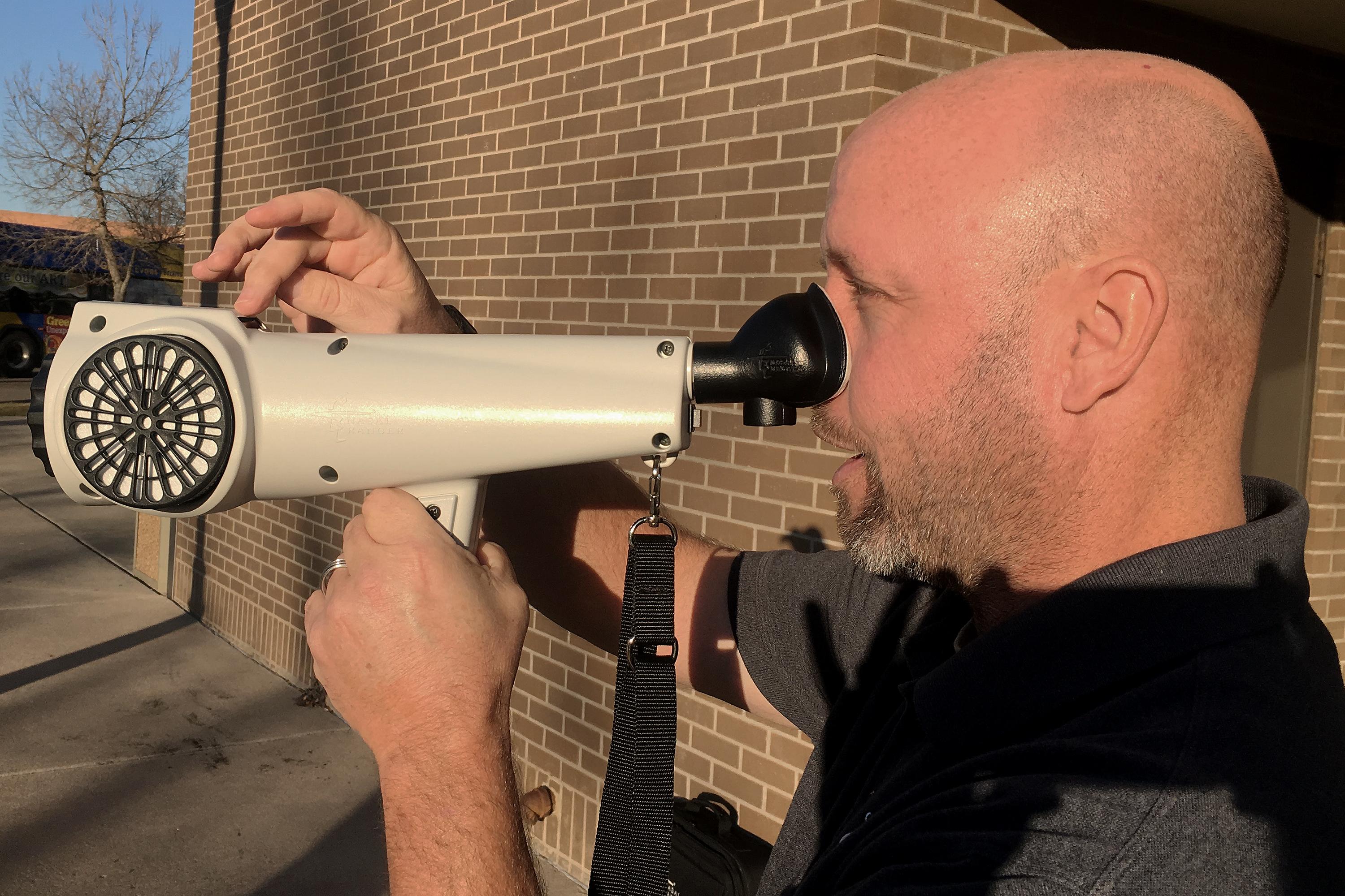 Photo: Greeley Snow Smell Odor Inspector Joe Collins