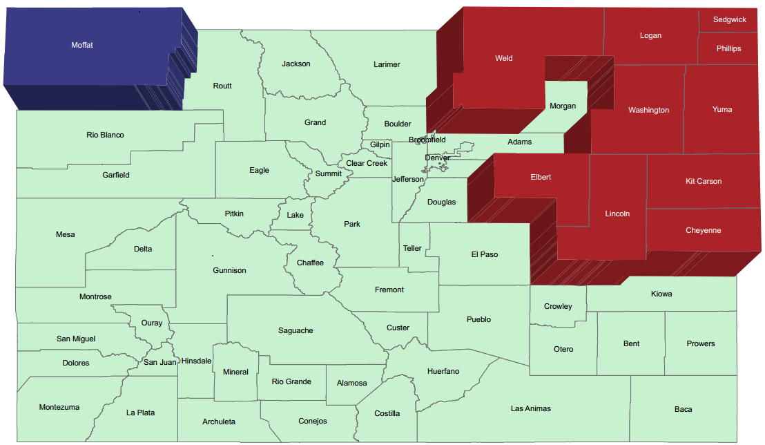 Photo: Colorado Counties Split on Secession Vote