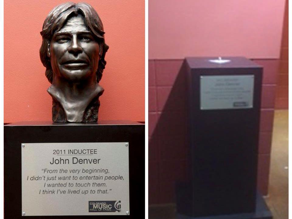 Photo: John Denver bust