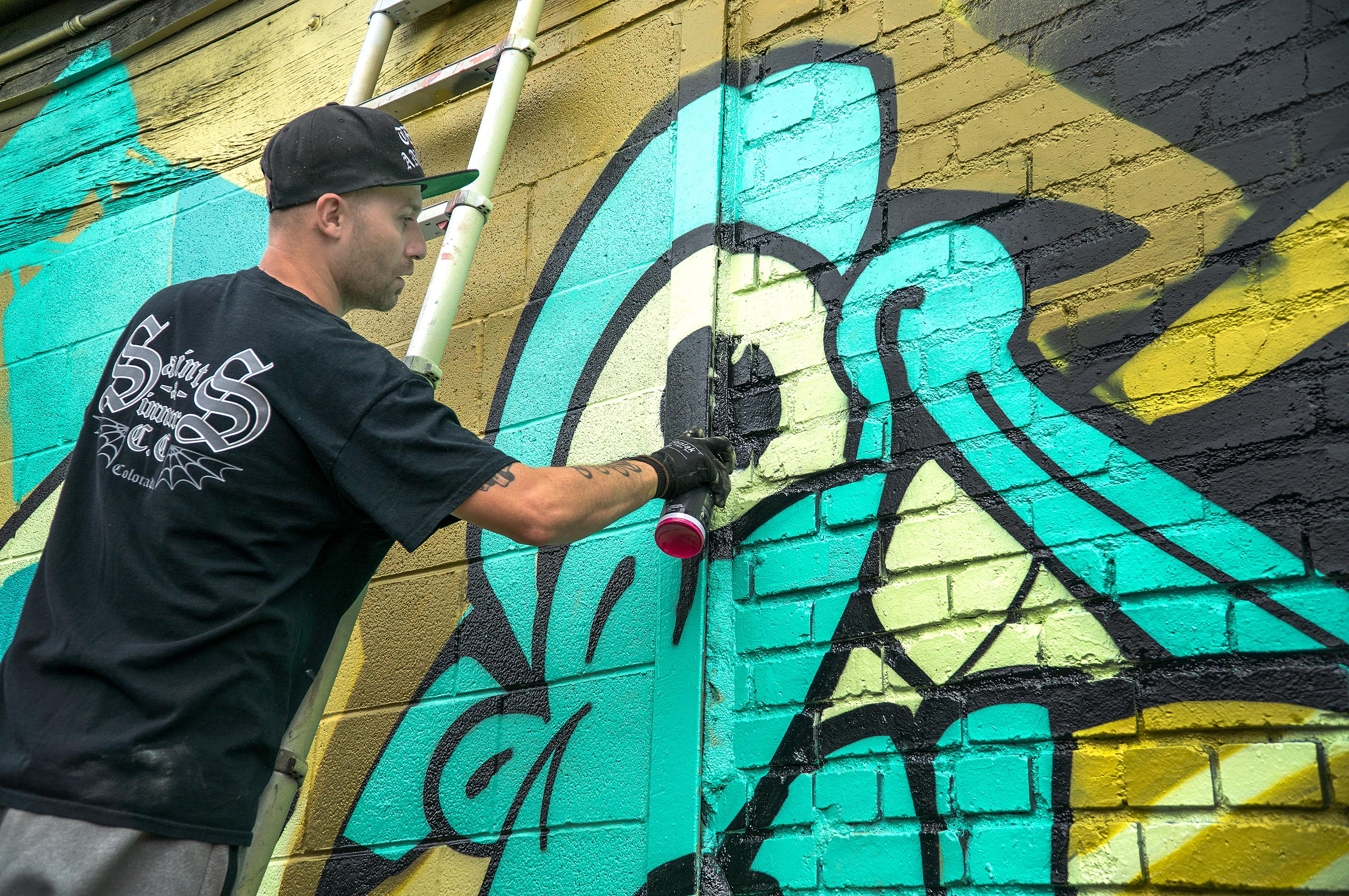 Photo: Crush Walls Urban Art RiNo Denver 2018 Jolt 2