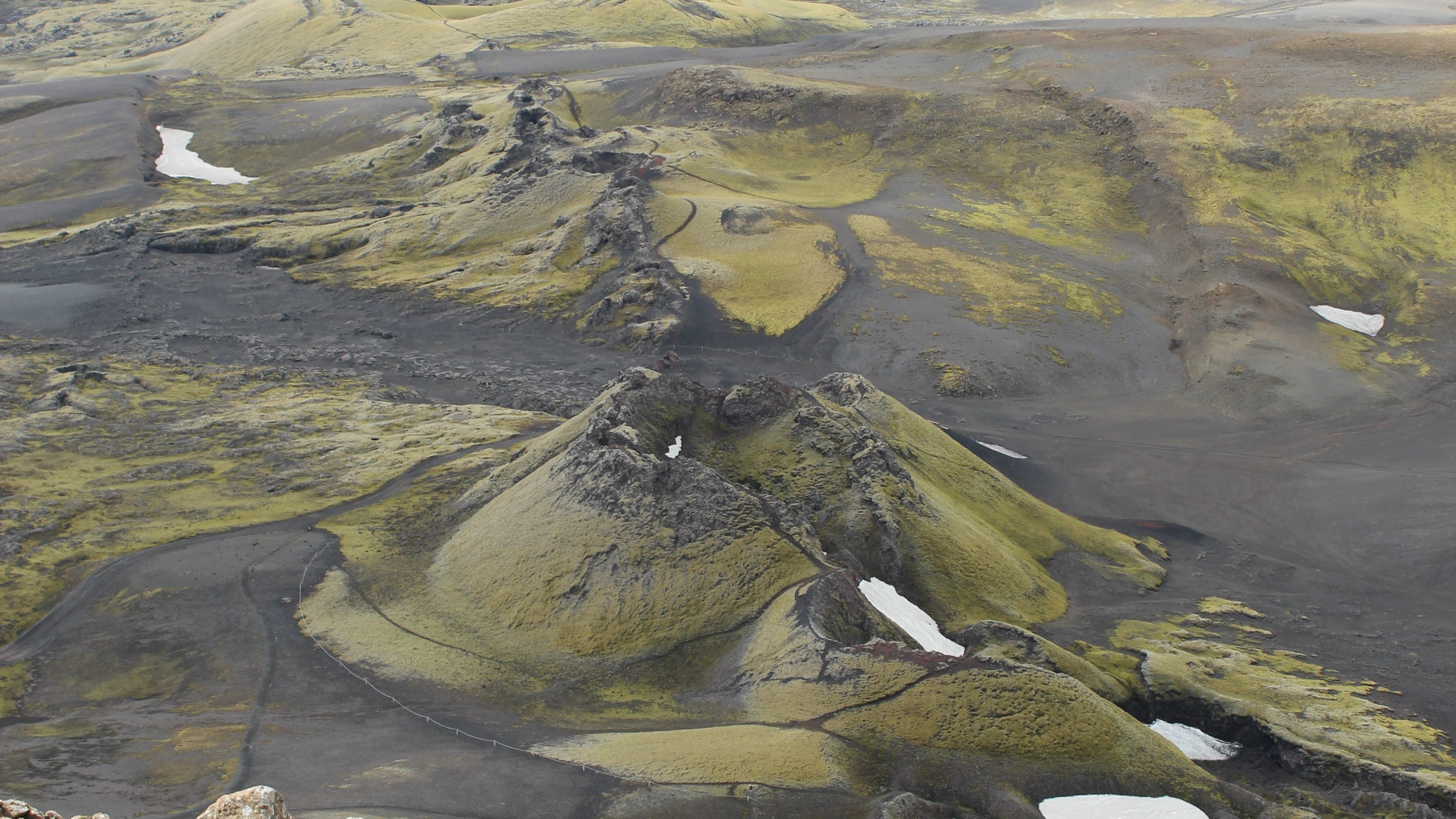 Photo: Lake craters