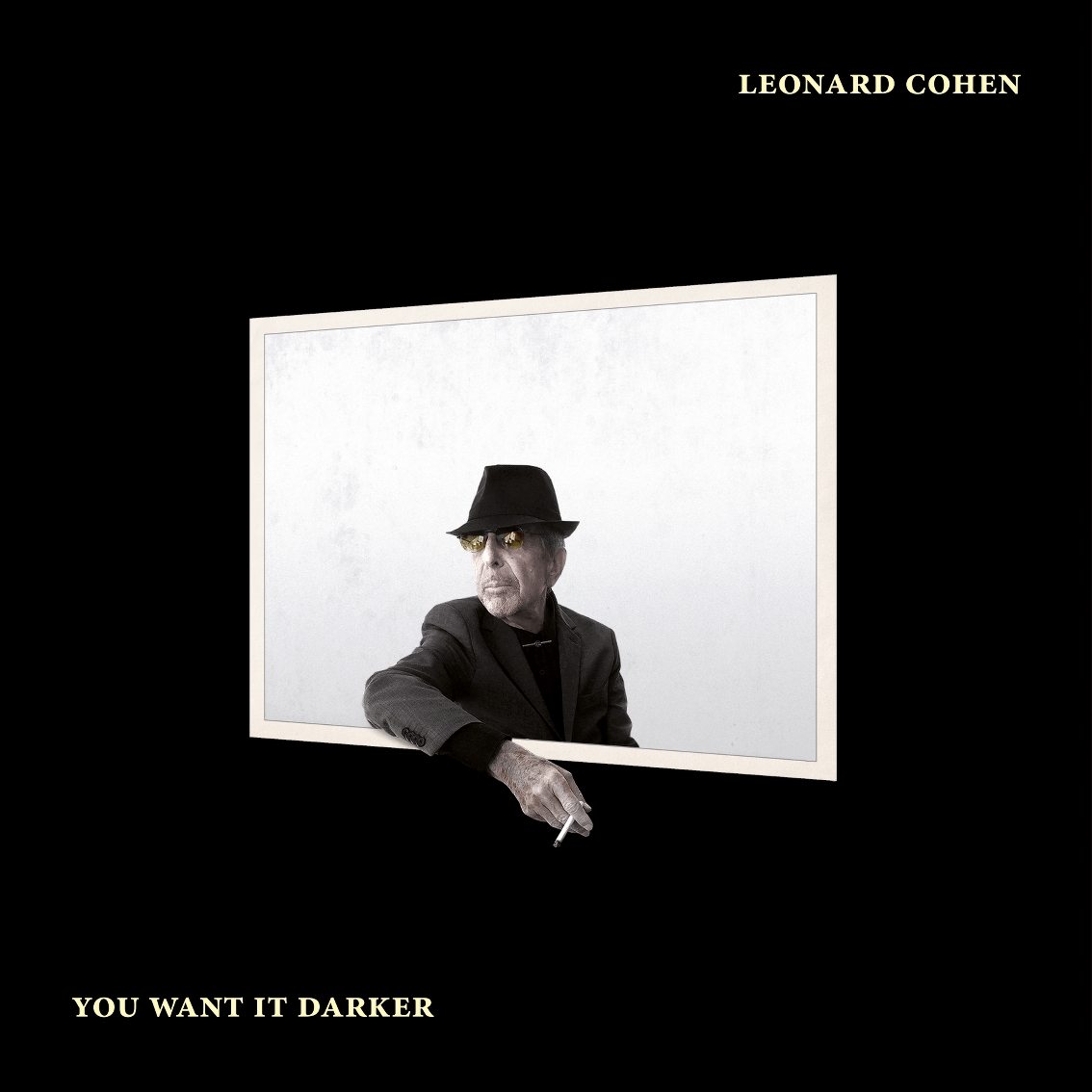 Photo: Leonard Cohen, &#039;You Want It Darker&#039; cover
