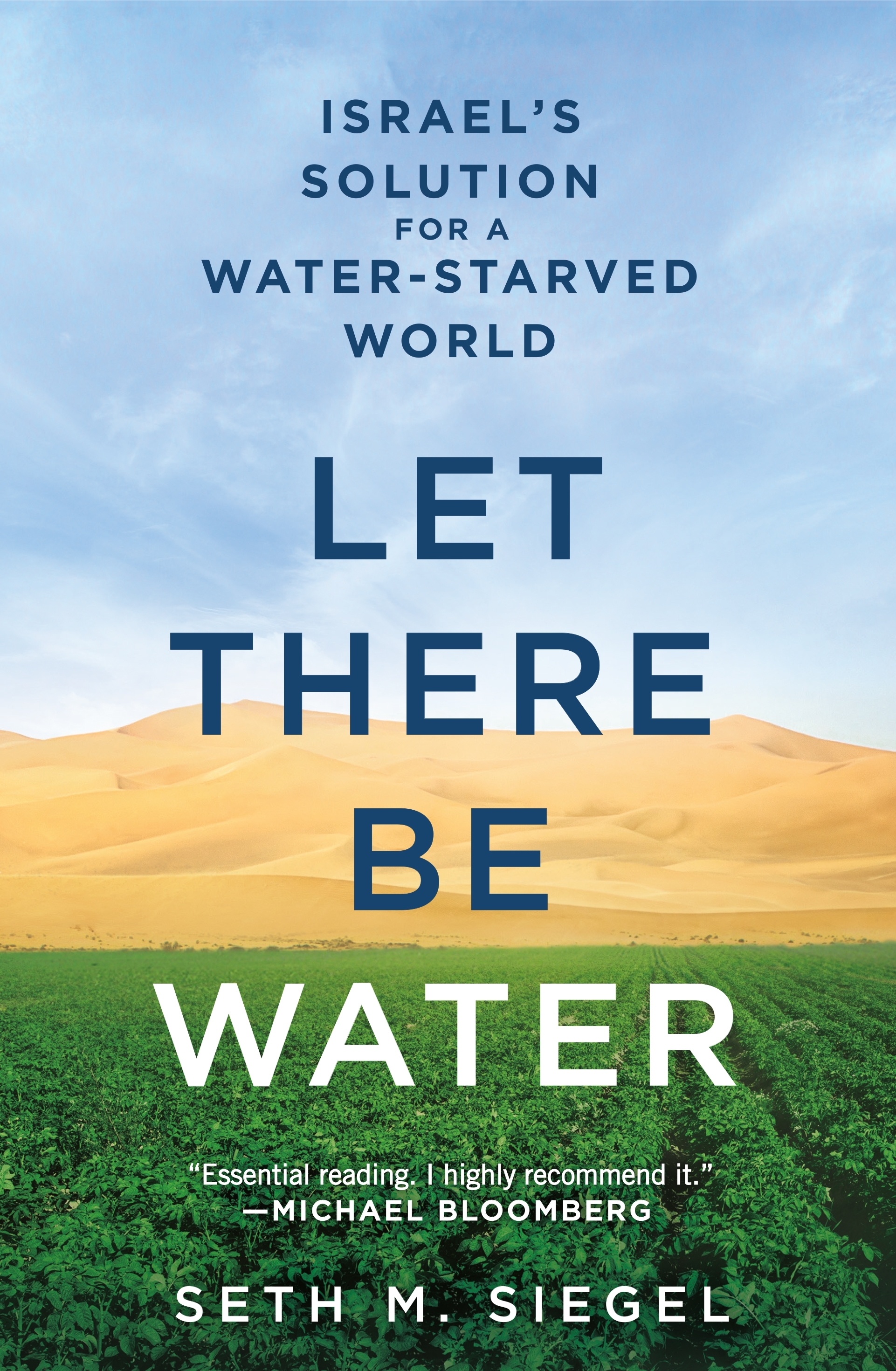 Photo: Let There Be Water book cover Seth Siegel