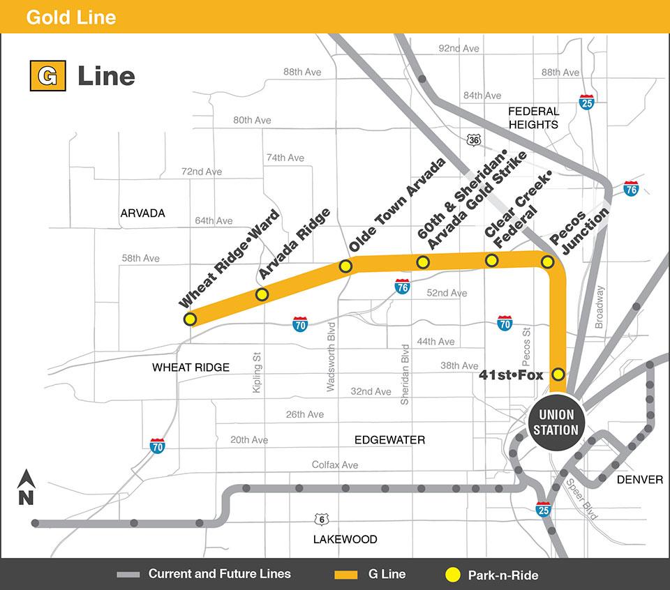 Map: G Line