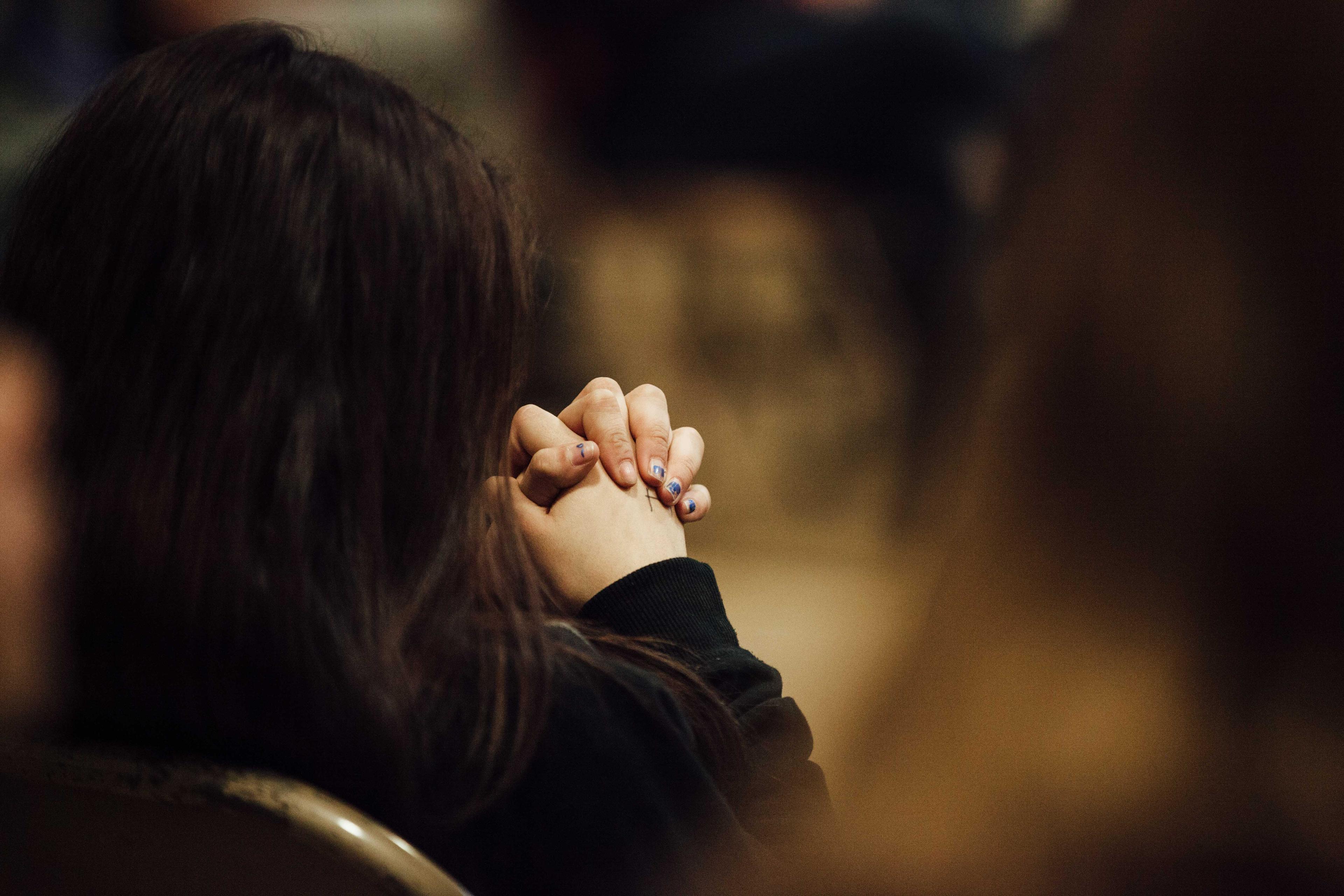 Photo: Bullying, Denver Challenge Day 2 clasped hands