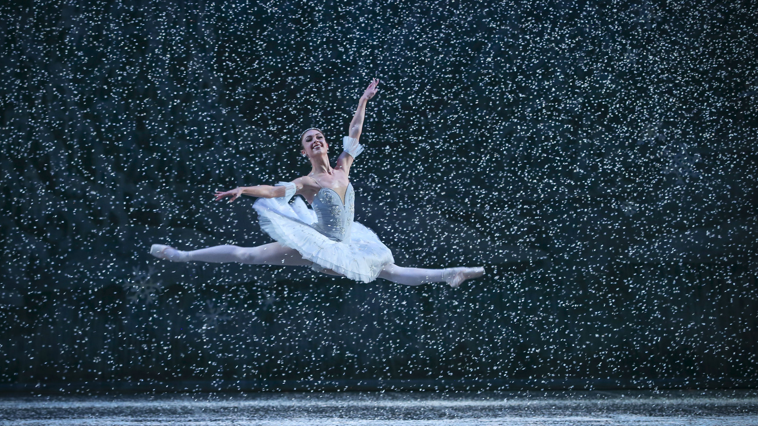 Photo: Colorado Ballet &#039;Nutcracker&#039; snow scene