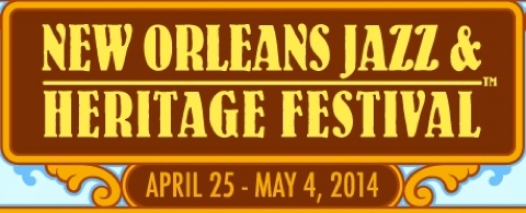 photo: New Orleans Jazz Fest logo