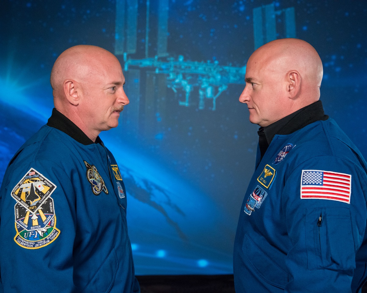 Scott and Mark Kelly Twin Astronaut