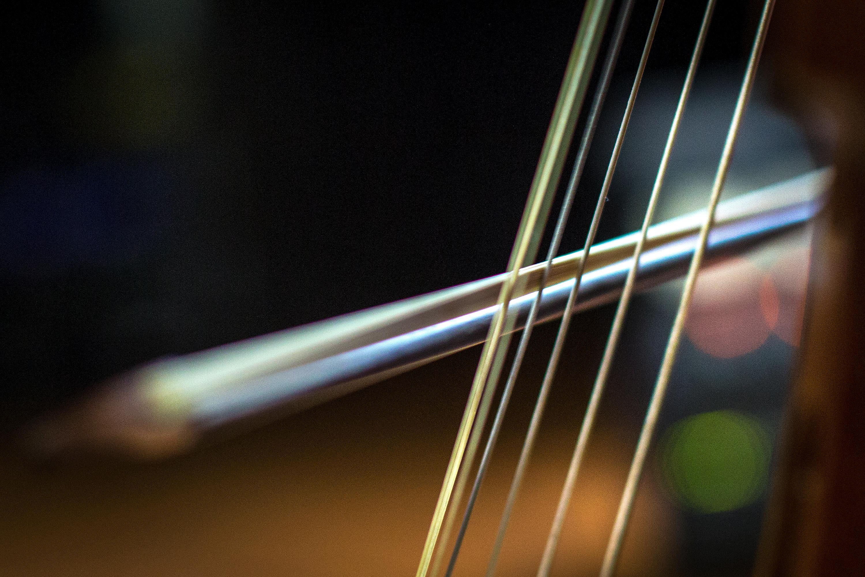 Photo: Closeup shot of string instrument