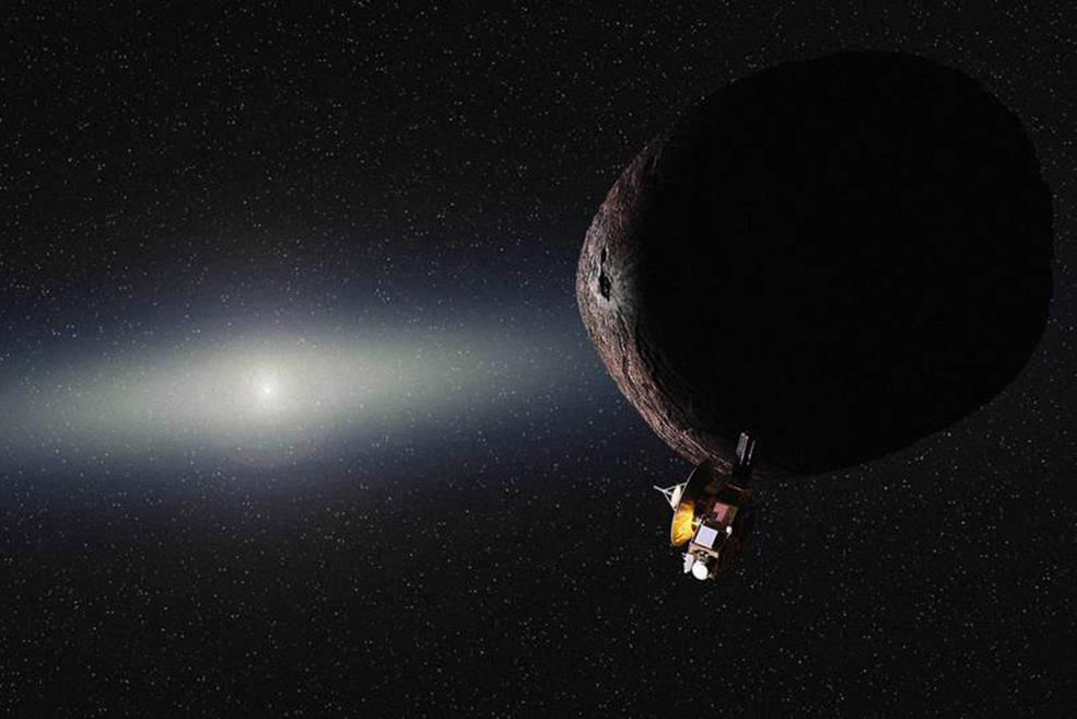 Photo:New Horizons and Next Target