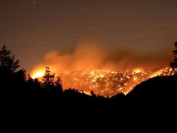 Photo: Lower North Fork Fire