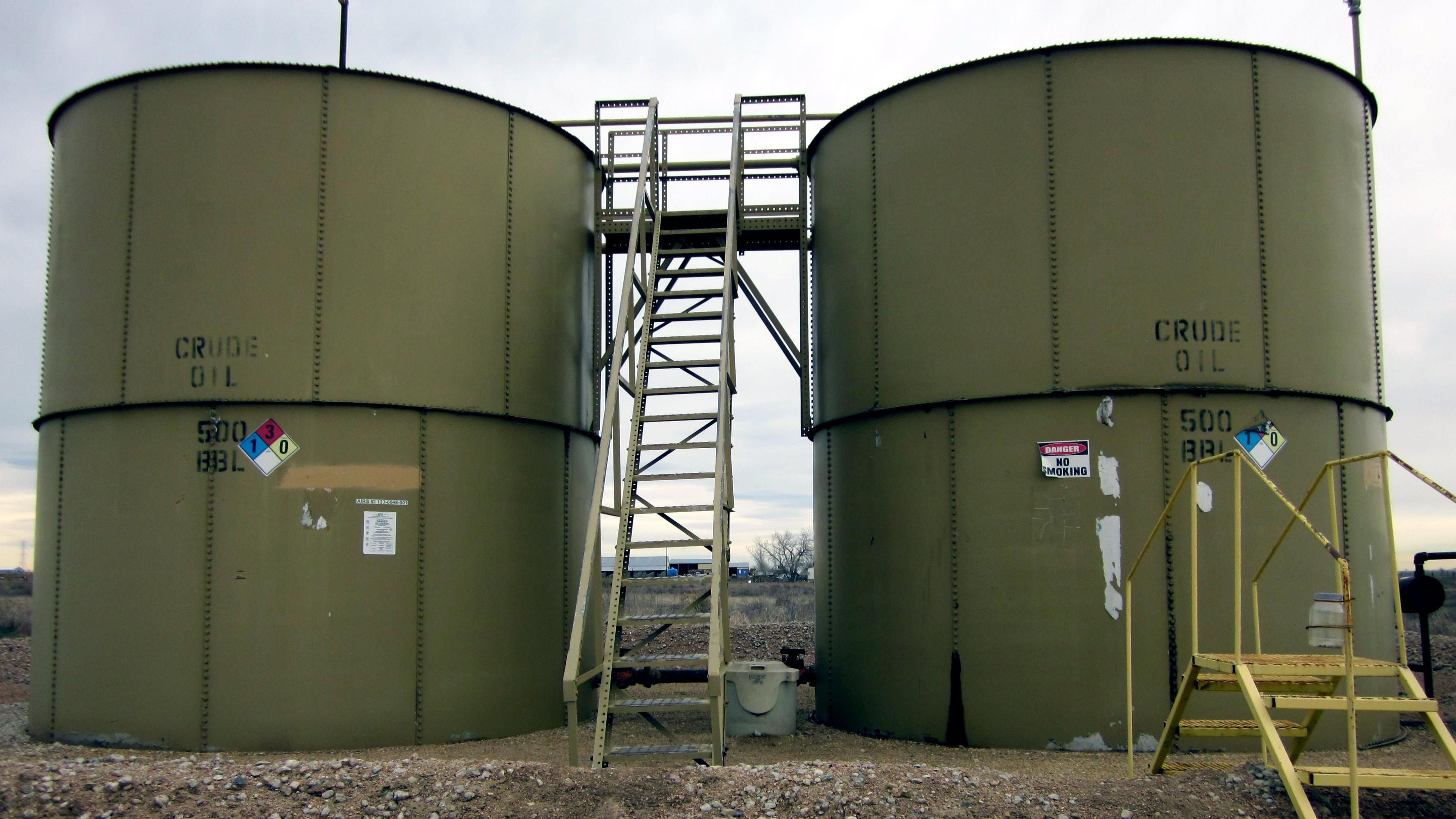 Photo: oil tanks