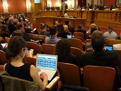 Photo: hearing on medicaid