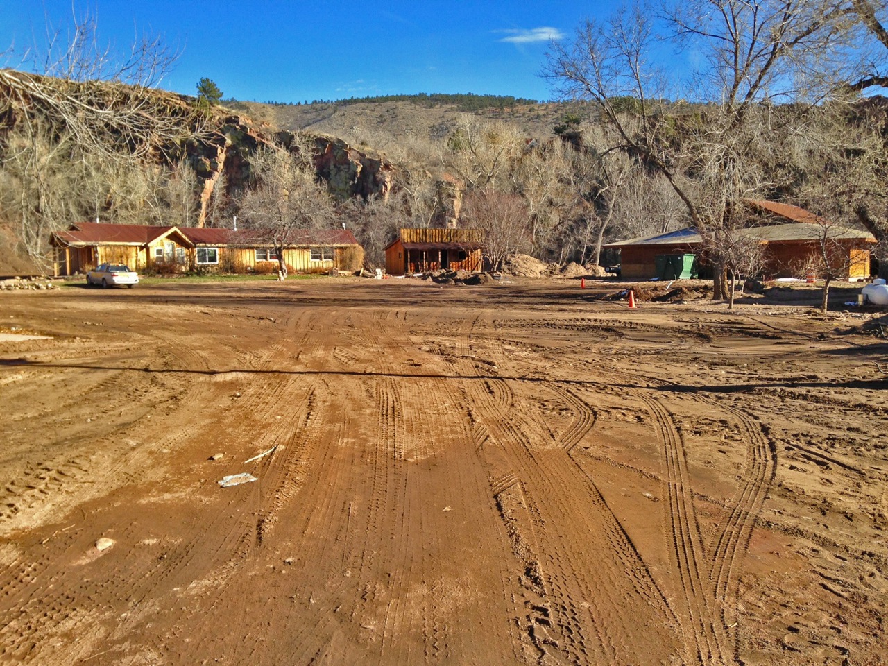 The Rockygrass Festival site, Lyons, CO November 2013