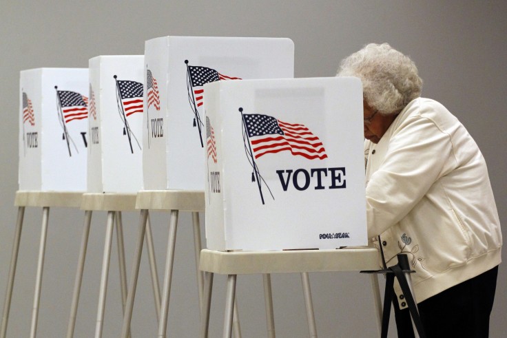 Photo: Person Voting