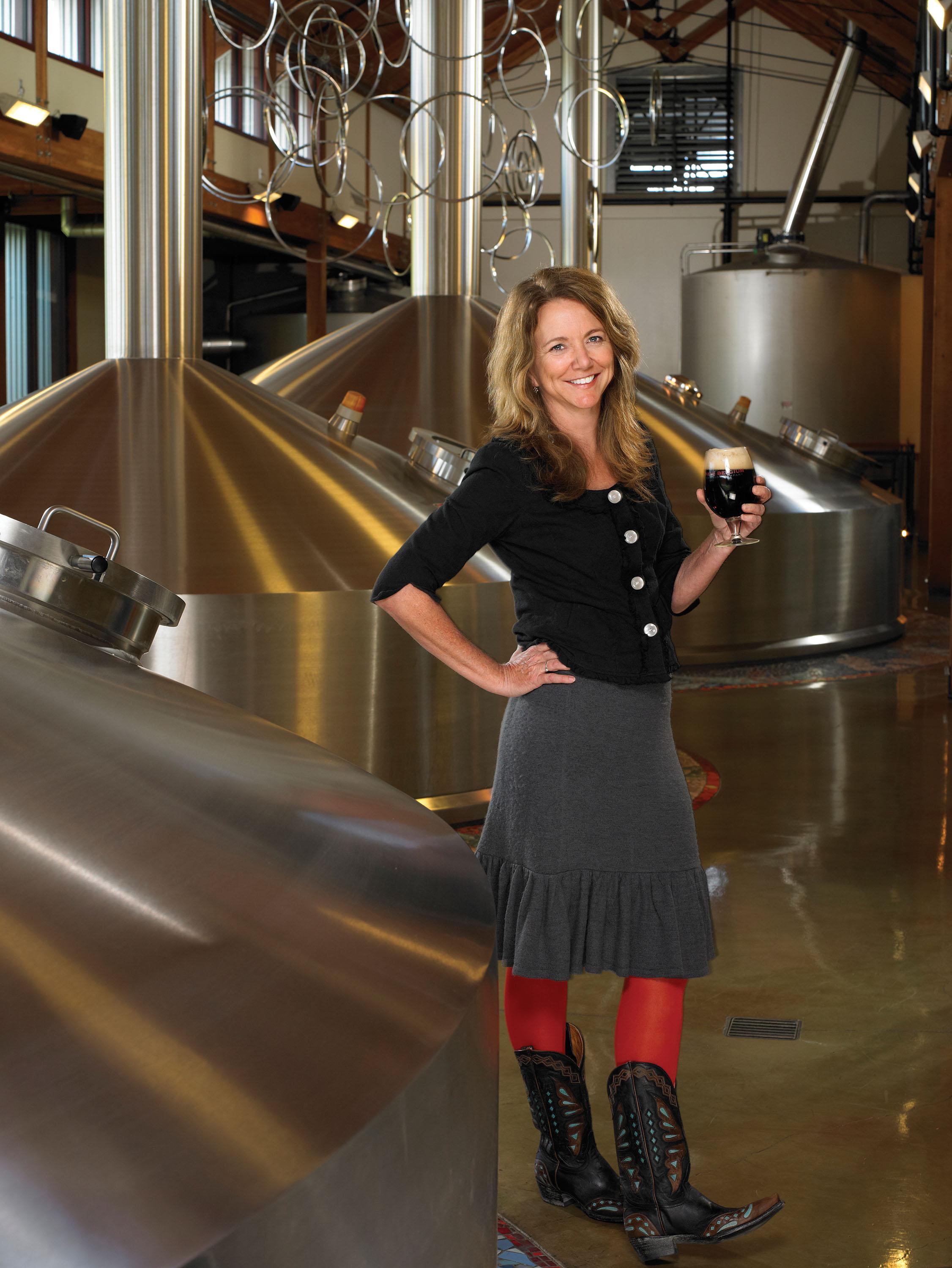 Photo: CEO of New Belgium Brewing Company Kim Jordan (2012)