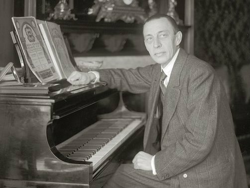 Photo: Rachmaninoff at Steinway